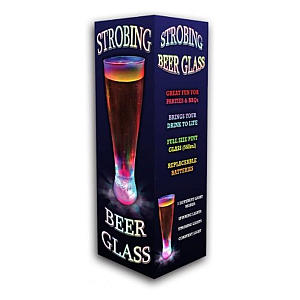 Strobing Beer Glass