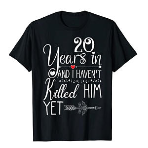 20th Anniversary T-Shirt for Her