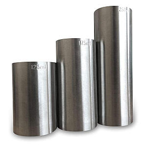 3 Piece Stainless Steel Measures Set