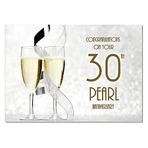 30th Anniversary Card