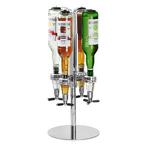 4 Bottle Rotary Stand