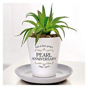 Anniversary Plant Pot