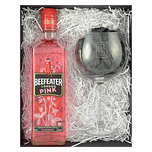 Beefeater Pink Gin with Glass