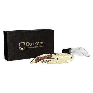 Boxed 3-in-1 Corkscrew and Wine Aerator