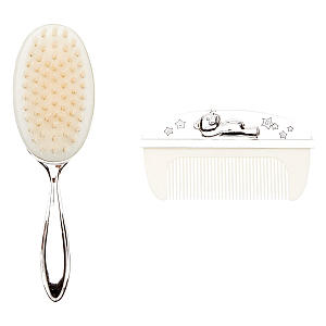 Christening Brush & Comb Gift Set