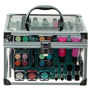 Clear Carry Case Make Up Set