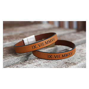 Couples Matching Leather Bracelets