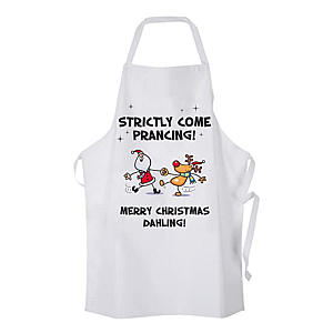 Funny Strictly Inspired Christmas Apron