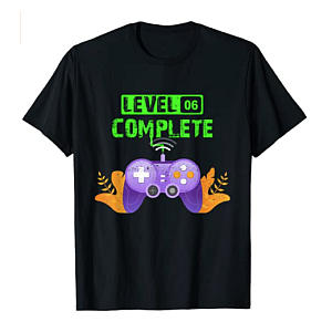 Gamer Level 6 T-Shirt