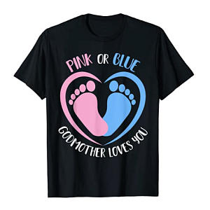 Godmother Gender Reveal T-Shirt