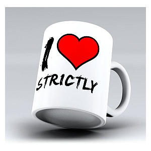 I Love Strictly Ceramic Mug