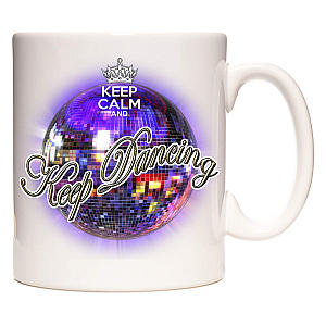 Keep Calm and Keep Dancing Mug