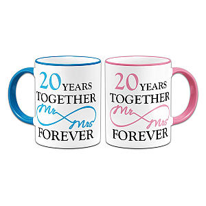 Pair 20 Years Together Mugs