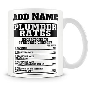 Personalised Plumber Mug