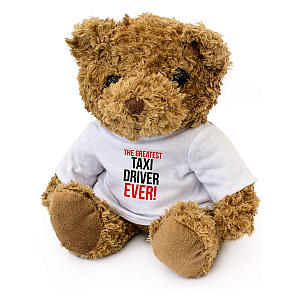 Taxi Driver Plush Bear