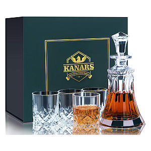 Whisky Decanter and Glass Set